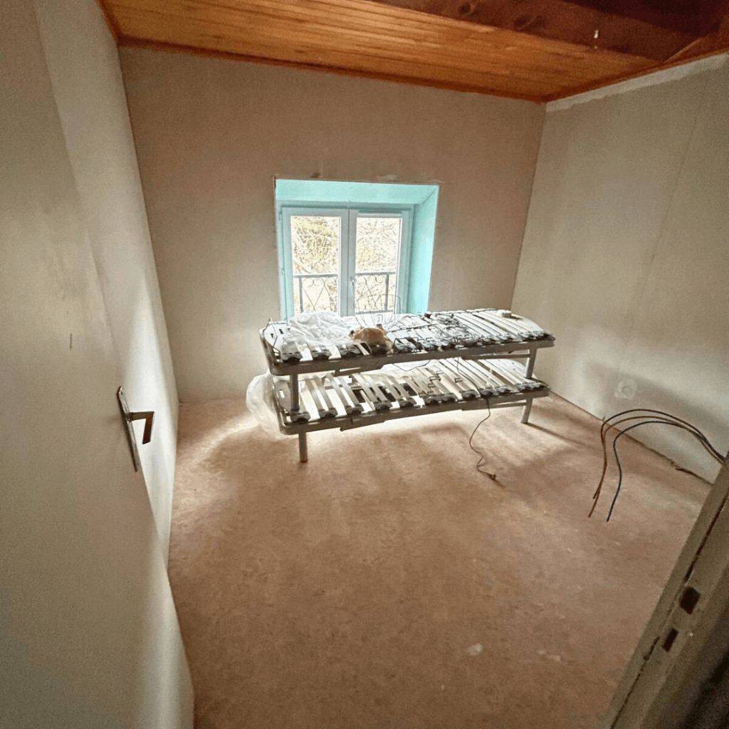 travaux intérieur gite ardeche